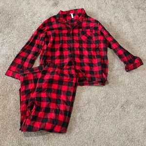Red & black Pajama set